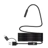 8.0mm - Caméra de finoscope USB - 1080P HD - 8 LED - câble étanche - pour Android / PC