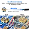 8.0mm - Caméra de finoscope USB - 1080P HD - 8 LED - câble étanche - pour Android / PC
