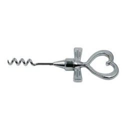 Wine bottle opener - corkscrew - heart shaped handleBar supply