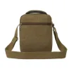 Épaulière / crossbody petit sac - toile