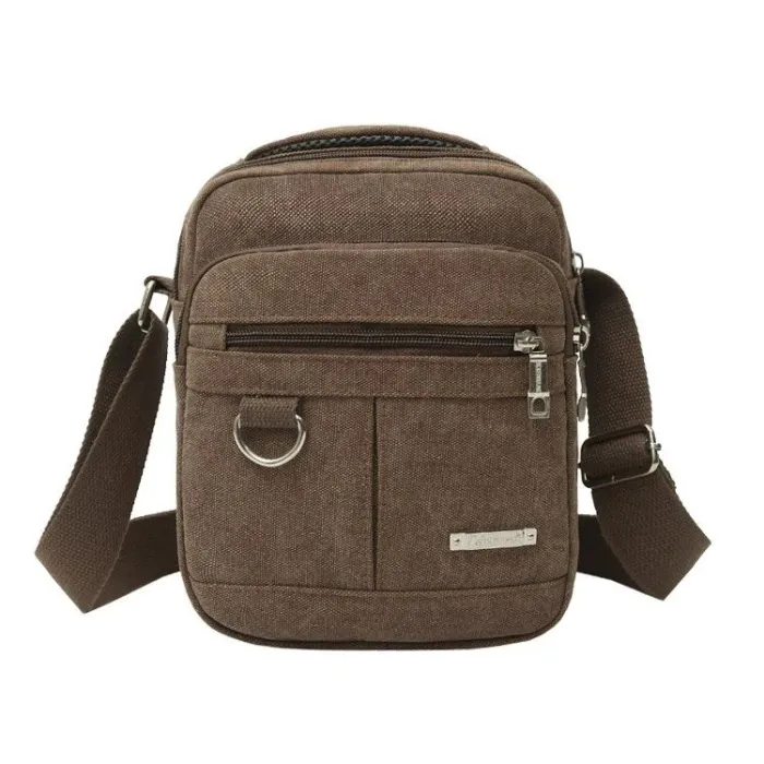 Épaulière / crossbody petit sac - toile