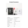 YC-LM10 II - 1.5m - 3m - 6m - microphone professionnel Lavalier - câble pour iPhone