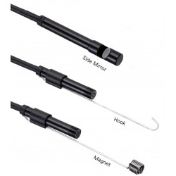 8.0mm - Caméra de finoscope USB - 1080P HD - 8 LED - câble étanche - pour Android / PC