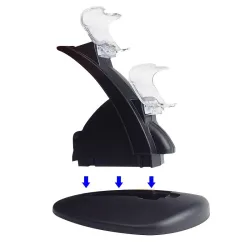 PS4 / Pro / Slim - borne de charge du contrôleur - stand - double USB - LED