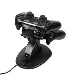 PS4 / Pro / Slim - borne de charge du contrôleur - stand - double USB - LED