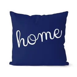 Navy blue geometric - cushion cover - polyester - 45 * 45cmCushion covers