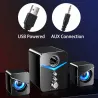 Ordinateur set - Bluetooth 5.0 - USB - son stéréo - basse