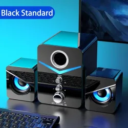 Ordinateur set - Bluetooth 5.0 - USB - son stéréo - basse