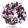 Fleurs de cristal - broche