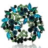 Fleurs de cristal - broche
