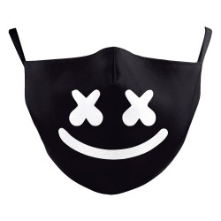 Mouth / face protective mask - PM2.5 filters - reusable - music DJ