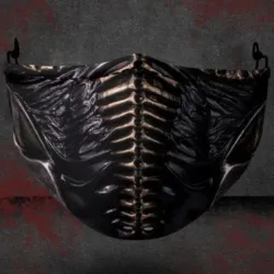 Masque protecteur visage / mousse avec filtres PM2.5 - clip nez réutilisable - Ninja