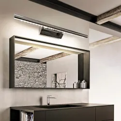 3W - 5W - 7W - Luminaire LED - lampe en acier inoxydable avec interrupteur - 25 cm - 40 cm - 55 cm