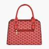 Sac à main en cuir - bandoulière - petite pochette - motif géométrique - ensemble 3 pièces