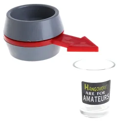 Alcohol drinking game spinning toy - roulette shot game