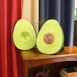 Cute avocado plush cotton toy