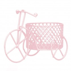 Cute iron tricycle - home decoration