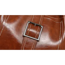 Elegant leather handbag - crossbody - small clutch bag - 3 pieces setSets