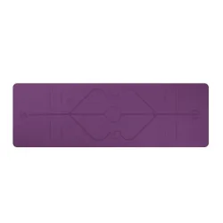 Yoga mat with position lines - gym - pilates - fitness - non-slip sport matEquipment