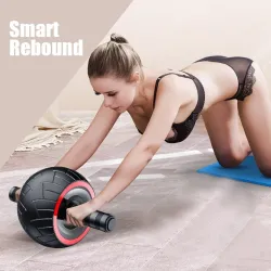 ABS roller - wheel - abdominal muscle trainer - knees matEquipment