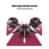 ABS roller - wheel - abdominal muscle trainer - knees matEquipment