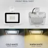 LED floodlight - PIR motion sensor - 10W - 20W - 30W - 50W - 100W - waterproof