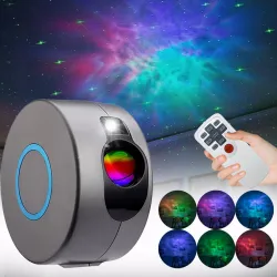 RGB LED galaxy projector - night light