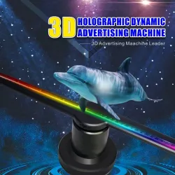 3D fan hologram projector - advertising display