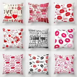 Valentine's day pillowcase - 45*45cm