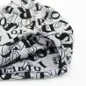 Creative letters beanie - with changeable scarf - unisex