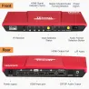 HDMI switch - 4 in 1 out - with S/PDIF & L/R audio output - HDTV 4K 60Hz 4:4:4 - IR remote controlHDMI switchers