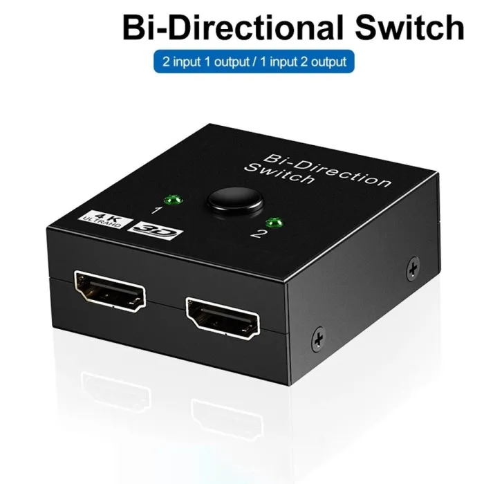 4K HDMI switch - Bi-Direction - 1 to 2 splitter - 2 in 1 out adapter - for PS3 PS4 Xbox HDTVHDMI switchers