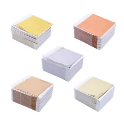 Foil paper sheets - arts and crafts - 100pcs