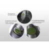 M618GX - 1600 DPI - souris sans fil verticale ergonomique - optique - 6 boutons - avec boîtier en silicone