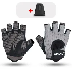 Weight lifting gloves - fitness - crossfit - half finger designFitness