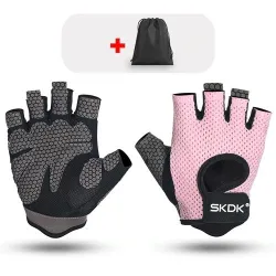 Weight lifting gloves - fitness - crossfit - half finger designFitness
