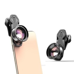 Lentille optique HD - lentille macro 100mm - lentilles macro super - pour iPhone XS Max Samsung S9