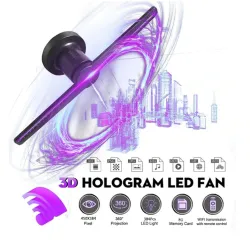 3D fan hologram projector - advertising display