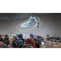 3D fan hologram projector - advertising display