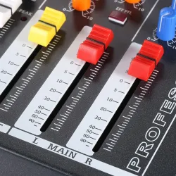 120S-USB - 12 channels - audio mixer - mixing console - 48V Phantom powerAmplifiers