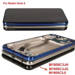 Xiaomi Redmi Note 8 - LCD display - touch screen replacement - digitizerXiaomi