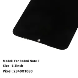 Xiaomi Redmi Note 8 - LCD display - touch screen replacement - digitizerXiaomi
