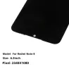 Xiaomi Redmi Note 8 - LCD display - touch screen replacement - digitizerXiaomi