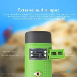 Haut-parleur multifonctions Bluetooth - avec lampe de poche