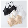 Lace - crisscross - open back - bralette - for women