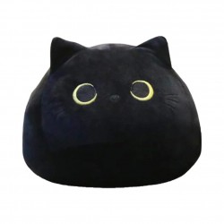Black cat - cotton pillow - plush toyCuddly toys