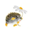 Petite haie avec une fleur - broche
