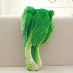 Vegetable shaped pillow - plush toy - broccoli / Chinese cabbage / choi sumCuddly toys