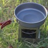 Outdoor / picnic / camping stove - foldable - with a tray - stainless steelSurvival tools