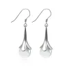 Glamourous earrings for women - with bead decoration